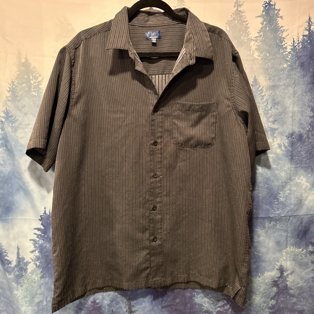 George Black Short Sleeve  Men's Shirt Size‎ XL